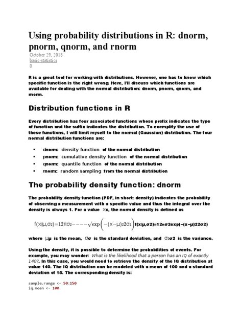 dnorm and pnorm pdf.